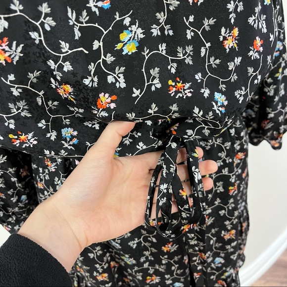 Rebecca Taylor 100% silk jacquard dress - Picture 3 of 8